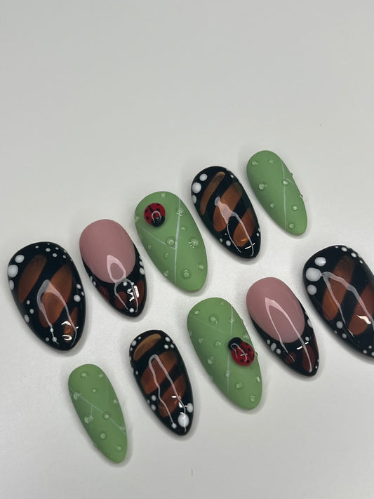 Butterfly Wings and Lady Bugs