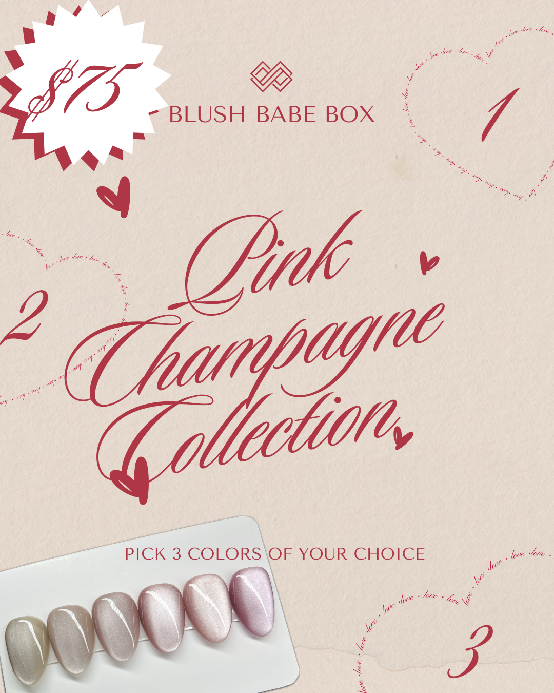 Pink Champagne Collection (Blush Babe Box)