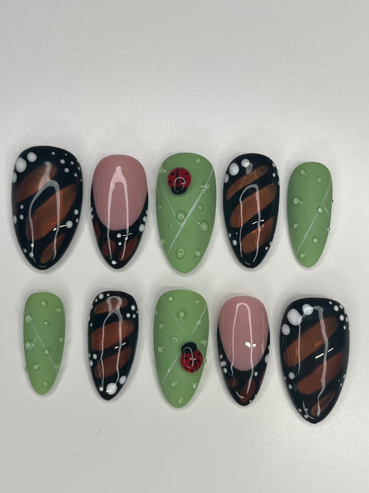 Butterfly Wings and Lady Bugs