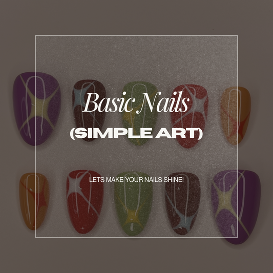 Basic Nails (Simple Nail Art)