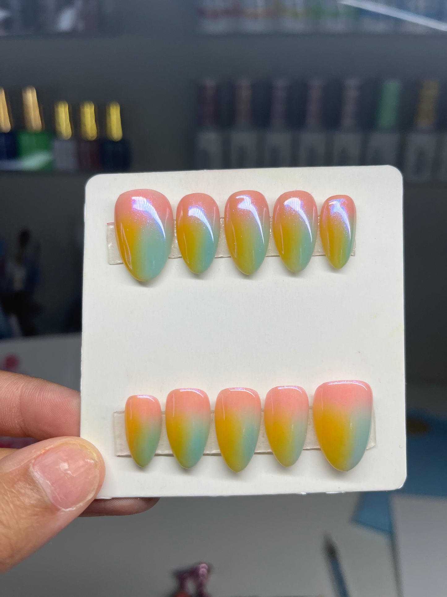 Sweet Sorbet Press on Nails