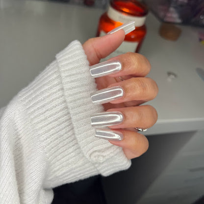 Mirror Chrome Press on Nails